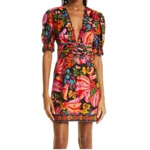 FARM Rio Multicolor Floral Mini Dress